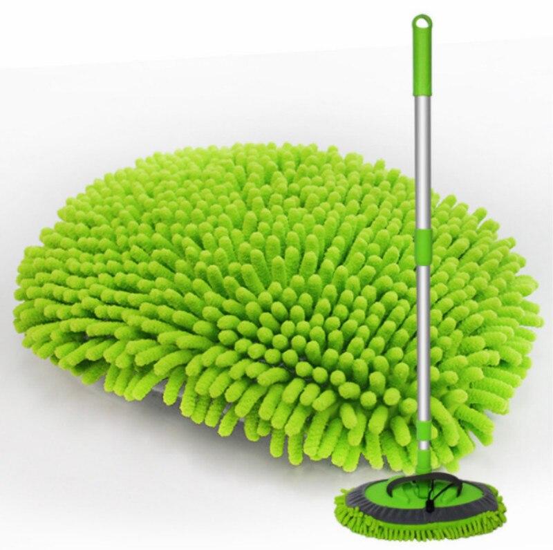 2 in 1 Microfiber Car Wash Brush Mop Mitt Set - PlanetShopper