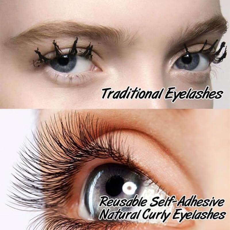 Reusable Natural Curly Eyelashes