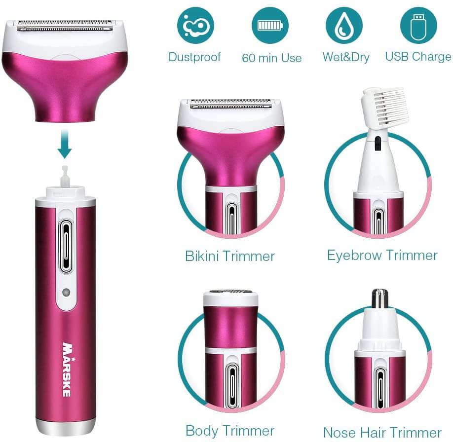 4 in 1 Electric Hair Removal Trimmer - PlanetShopper