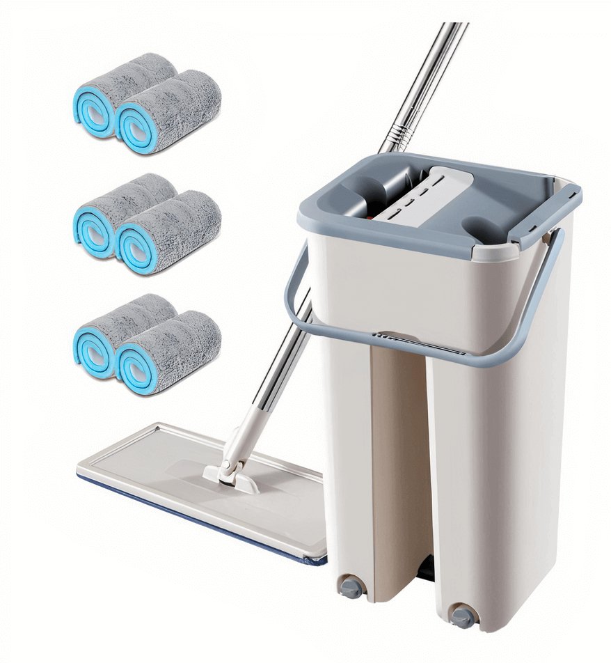 4 in 1 Squeeze Free Mop Set - PlanetShopper