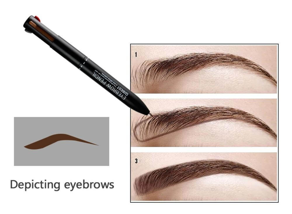 Brow Contour 4-In-1 Defining & Highlighting Brow Pencil - PlanetShopper