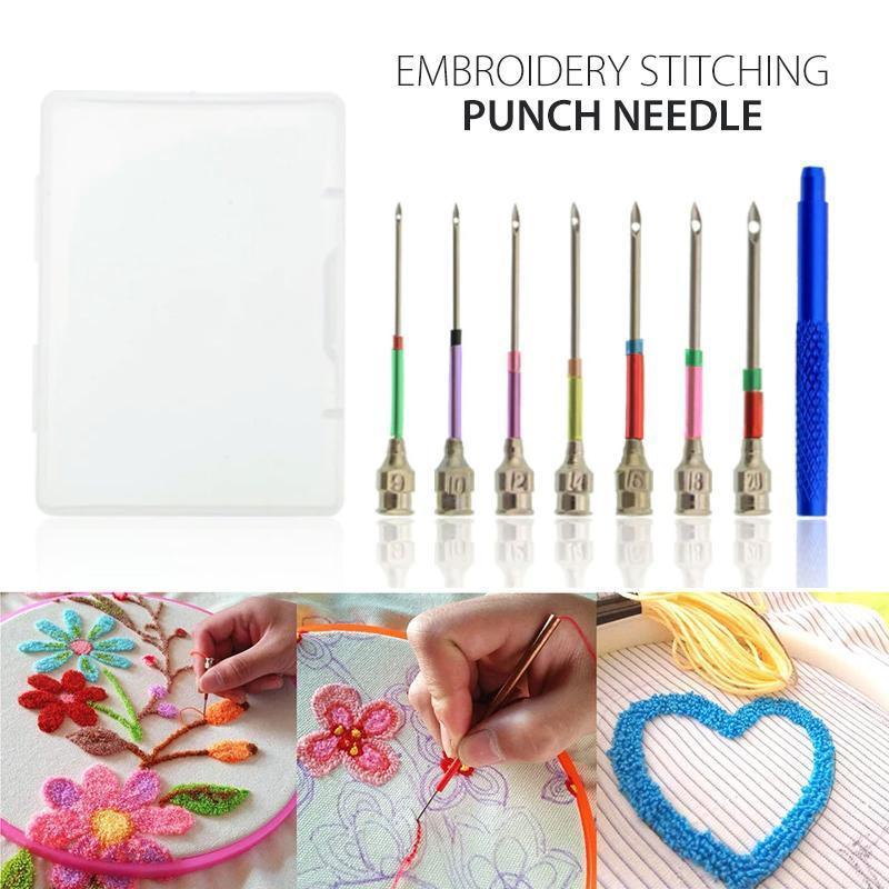 Embroidery Stitching Punch Needles (7 PCs) - PlanetShopper