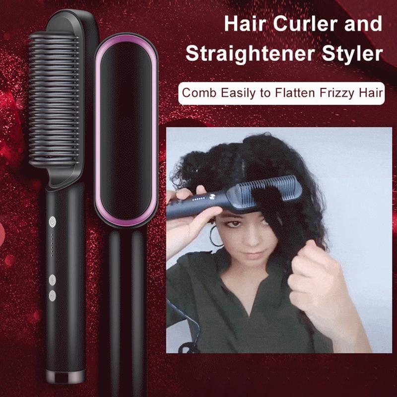Hair Straightener Brush - PlanetShopper