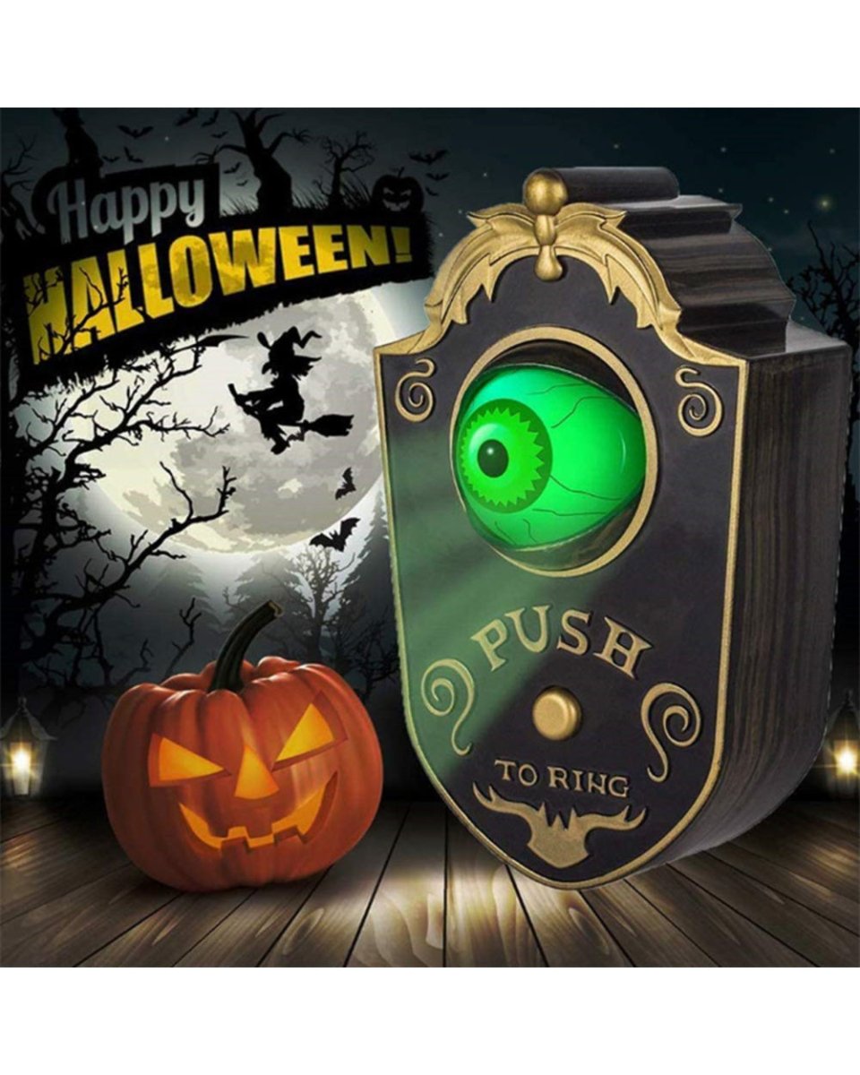 Halloween One-Eyed Doorbell - PlanetShopper