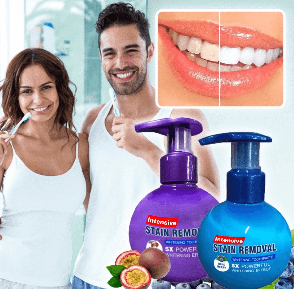 Intensive Stain Removal Whitening Toothpaste - PlanetShopper