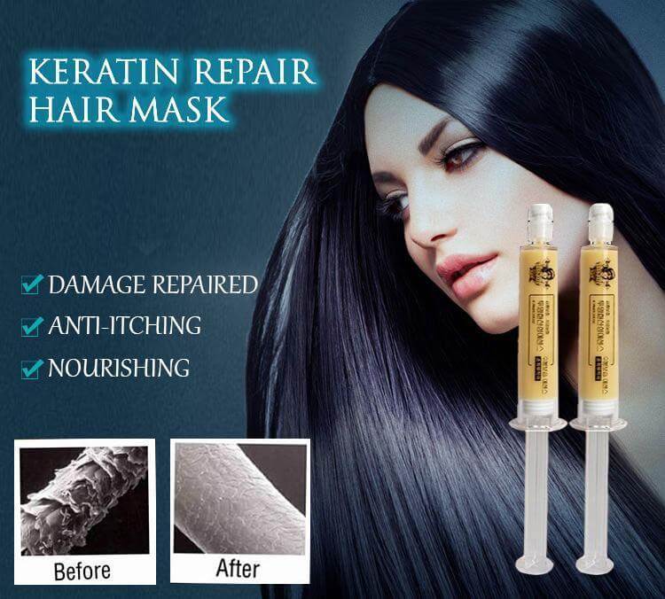 Keratin Hair Rejuvenator (2 Pieces) - PlanetShopper