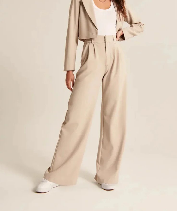🔥Last Day 50% OFF🔥-2023 NEW High Waist Tailored Wide Leg Pants - PlanetShopper