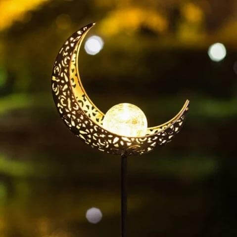 LED Solar Moon Flame Light - PlanetShopper