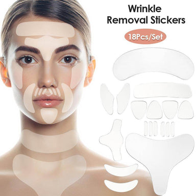 NEW Reusable Silicone Wrinkle Removal Stickers 18pcs - PlanetShopper