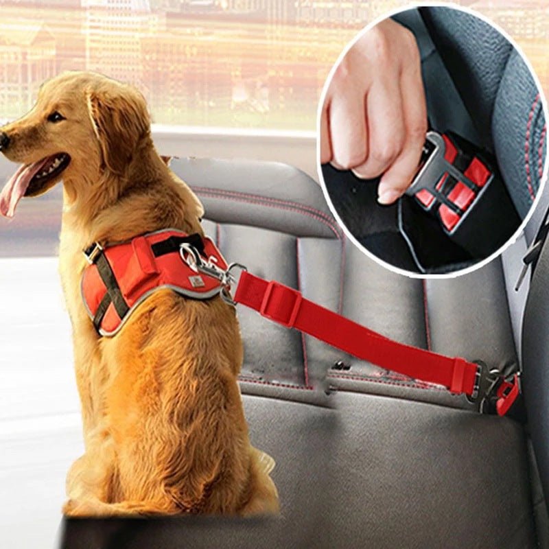 PawPlanet™ - Adjustable Dog Safety Seat Belt - PlanetShopper