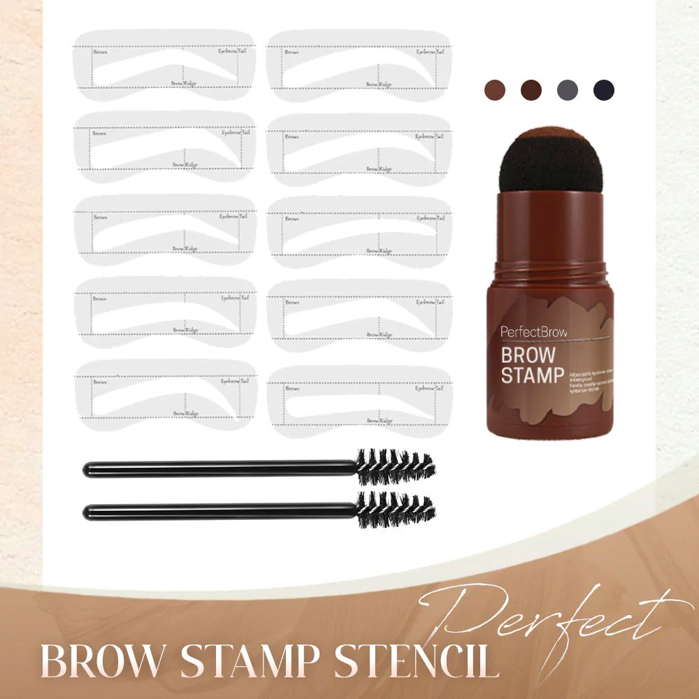 Perfect Brows Stencil & Stamp Kit - PlanetShopper