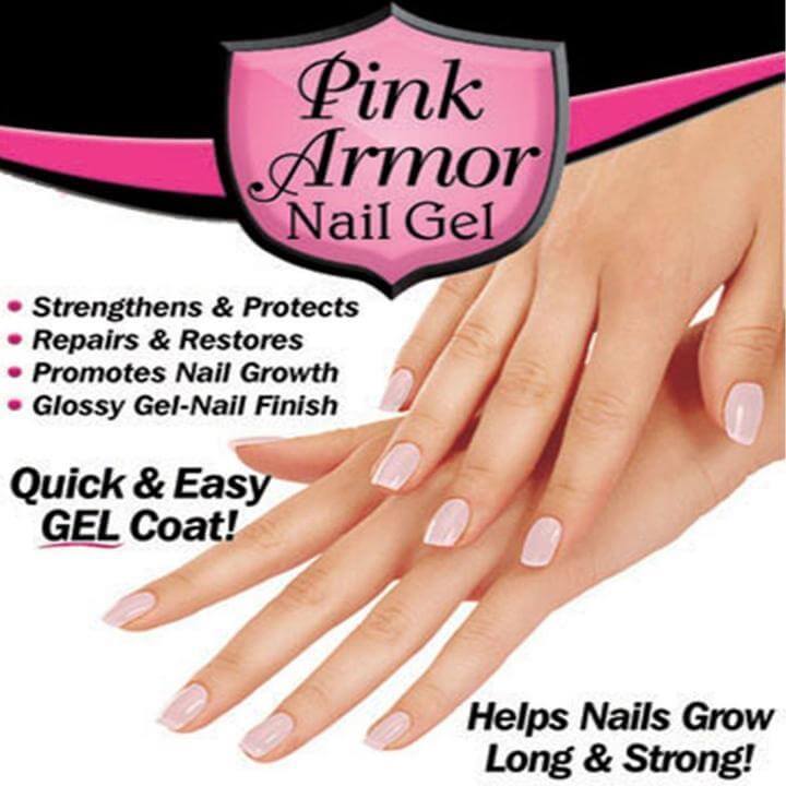 Pink Armor Nail Gel - PlanetShopper
