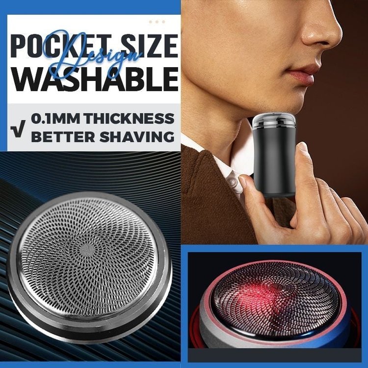 Pocket Size Washable Electric Razor - PlanetShopper