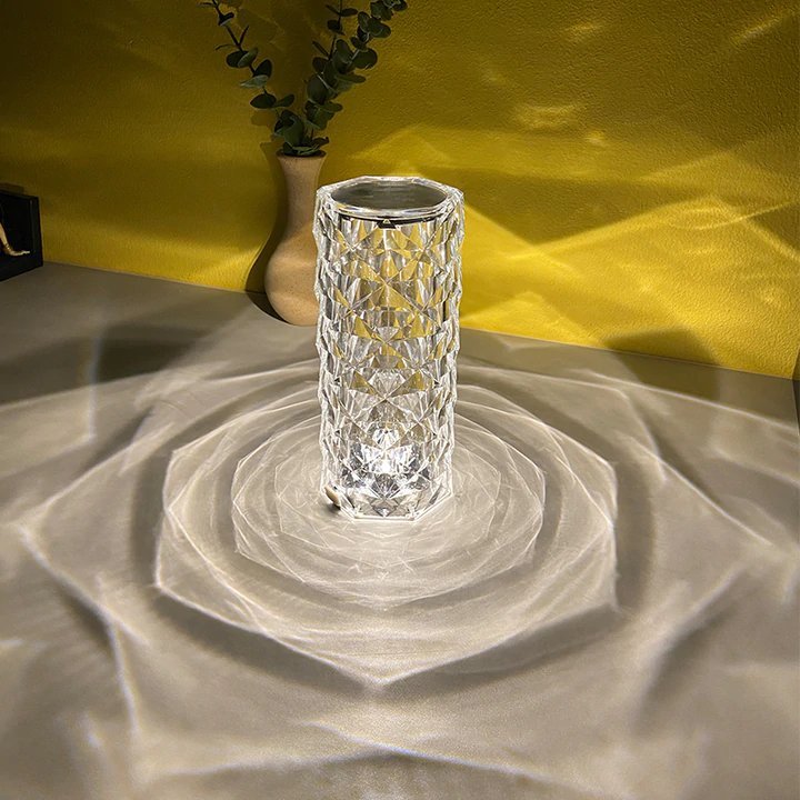 Touching Control Rose Crystal Lamp - PlanetShopper