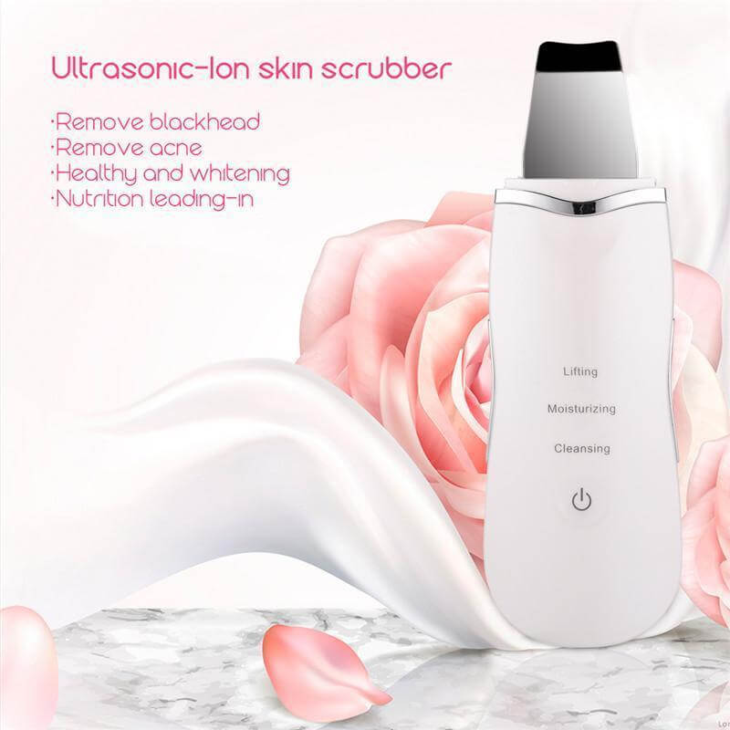 Ultrasonic Facial Skin Scrubber - PlanetShopper
