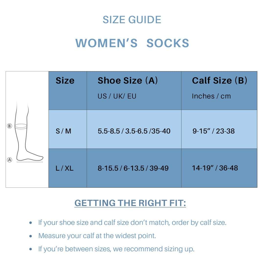 Women’s Knee-High Compression Socks (20-30mmHg) - PlanetShopper